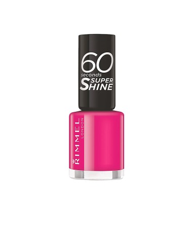 60 SECONDS SUPER SHINE esmalte de unas 323 funtime fuchsia 8 ml