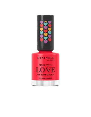 MADE WITH LOVE by Tom Daley esmalte de unas 430 coralicious 8 ml