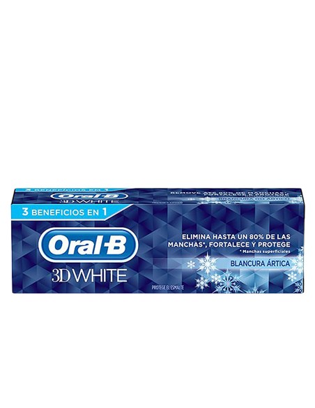 3D WHITE BLANCURA ARTICA pasta dentífrica 75 ml