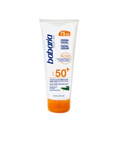 SOLAR ADN crema solar facial aloe vera SPF50+  75 ml