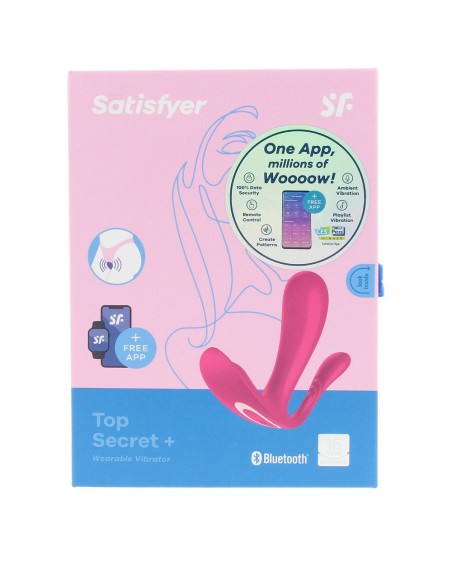 SATISFYER TOP SECRET vibrador rosa 1 u