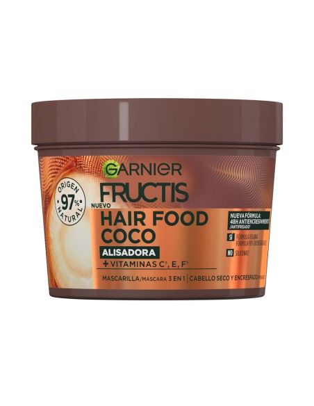 FRUCTIS HAIR FOOD coco mascarilla alisadora 390 ml