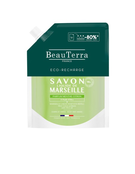 MARSEILLE jabón menta-limón recarga 900 ml