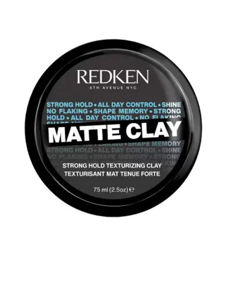 MATTE CLAY strong hold texturizing clay 75 ml