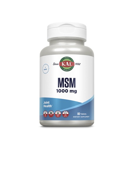 MSM 1000 mg comprimidos 80 u