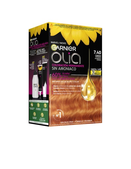 OLIA coloracion permanente 740 cobrizo intenso