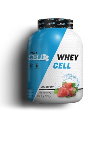 WHEY CELL strawberry 900 gr