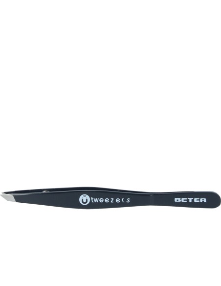 PINZA depilar magnetica punta oblicua negra 1 u